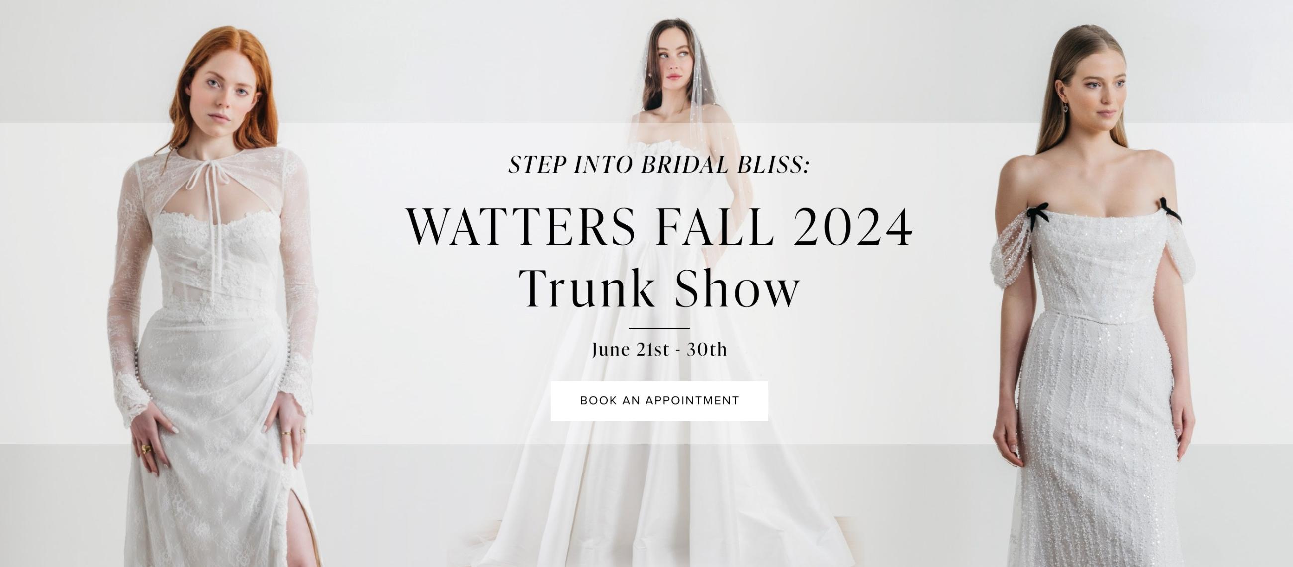 The White Gown Presents: Watters Fall 2024 Trunk Show | June 21-30